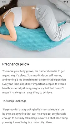 Pregnancy + android App screenshot 9