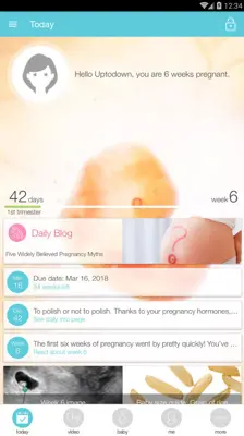 Pregnancy + android App screenshot 23